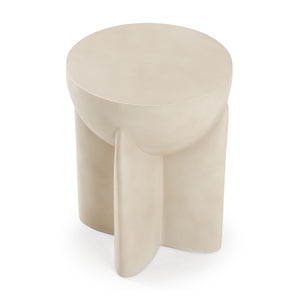   Concrete Round End Table | Oroa.com
