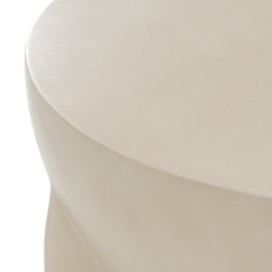   Concrete Round End Table | Oroa.com