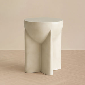   Concrete Round End Table | Oroa.com