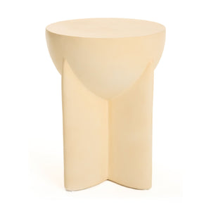   Concrete Round End Table | Oroa.com