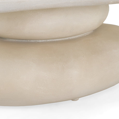 Beige Stacked Coffee Table - OROA Modern Coates - view 5