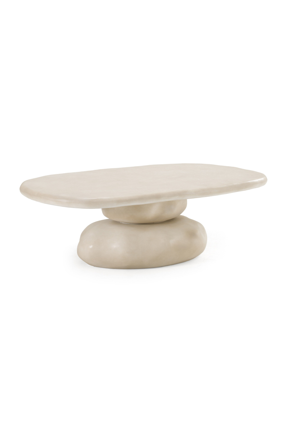 Beige Concrete Coffee Table | OROA Modern Coates | Oroa.com