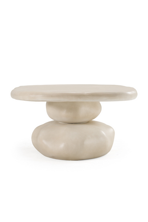 Beige Concrete Coffee Table | OROA Modern Coates | Oroa.com