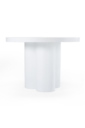 Round Concrete Dining Table – Bruni – front view