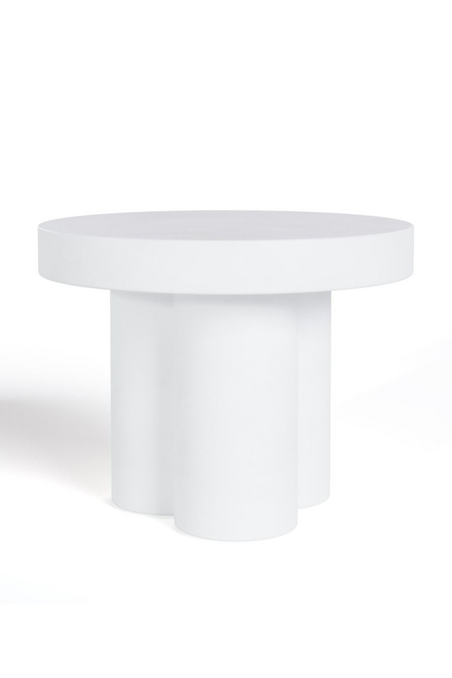 Concrete Round End Table | OROA Modern Bruni | Oroa.com