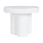 Concrete Round End Table | OROA Modern Bruni
