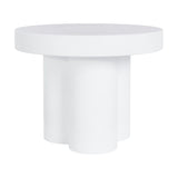 Concrete Round End Table | OROA Modern Bruni