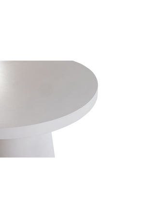 Round Concrete Pedestal Dining Table | OROA Modern Desoto | Oroa.com