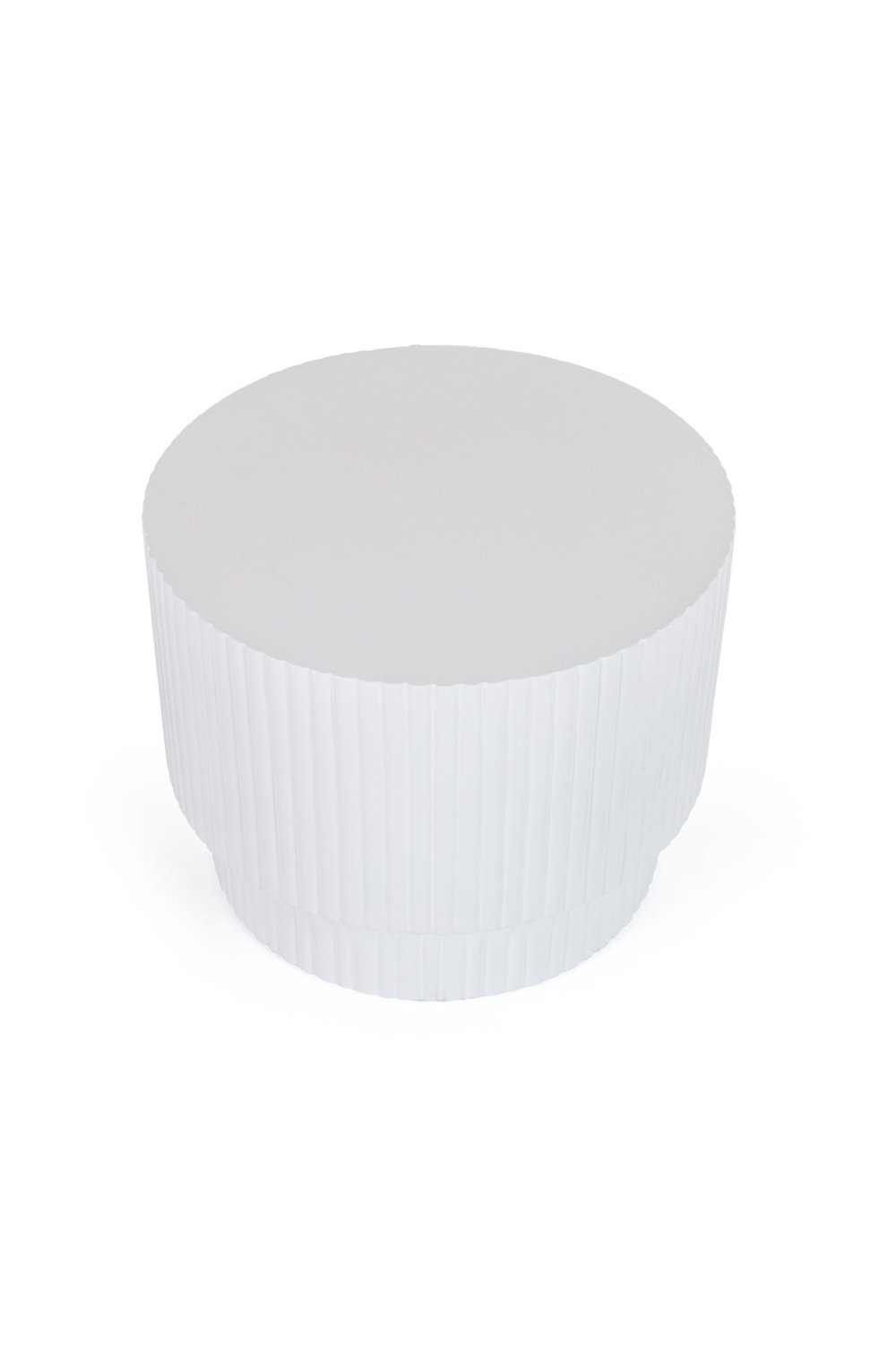 Concrete Round End Table | OROA Modern Gruver | Oroa.com