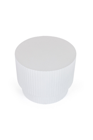 Concrete Round End Table | OROA Modern Gruver | Oroa.com