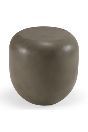 Gray Concrete End Table | OROA Modern Denny | Oroa.com
