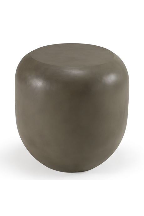 Gray Concrete End Table | OROA Modern Denny