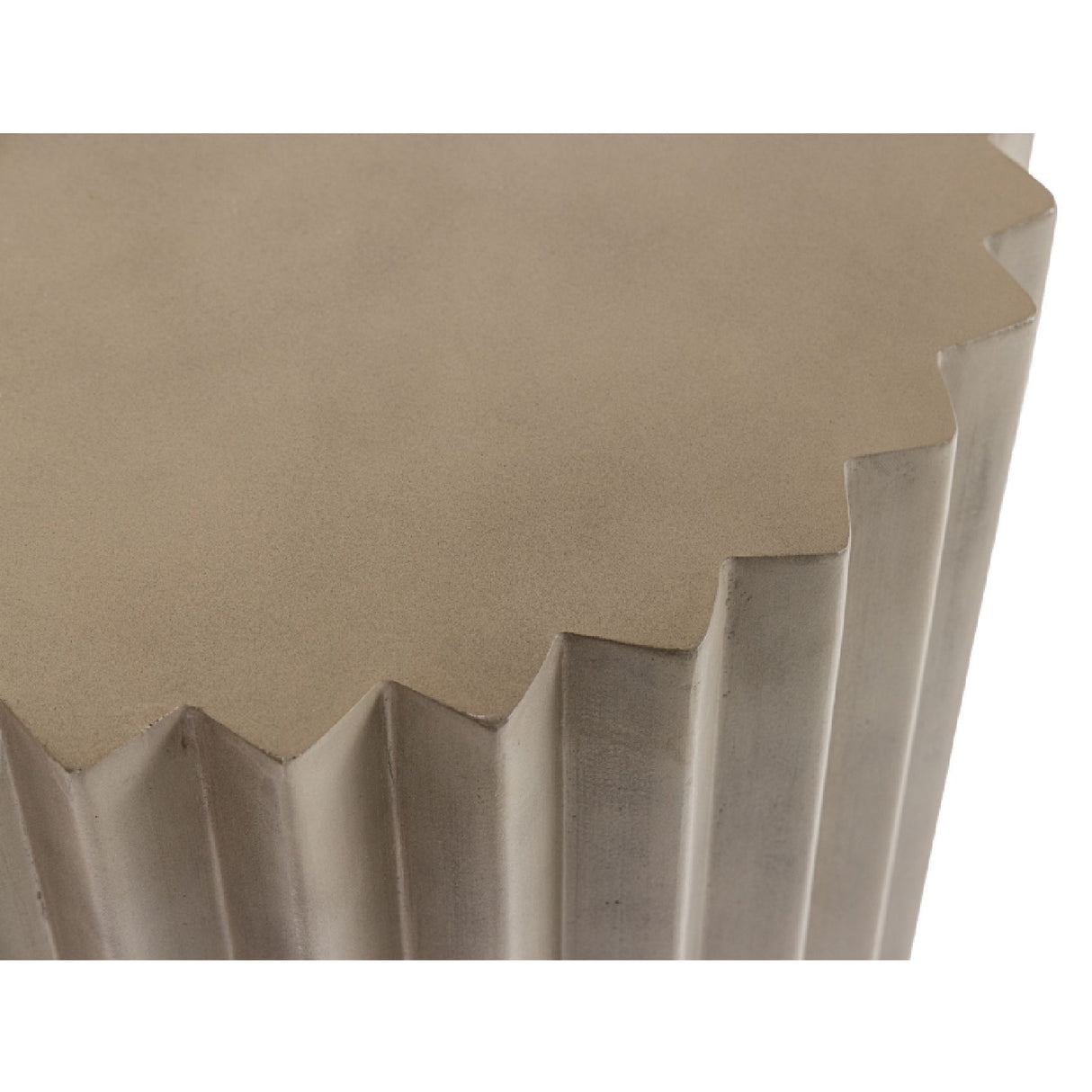   Ribbed Cylindrical End Table | Oroa.com