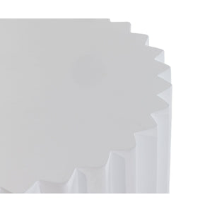   Ribbed Cylindrical End Table | Oroa.com