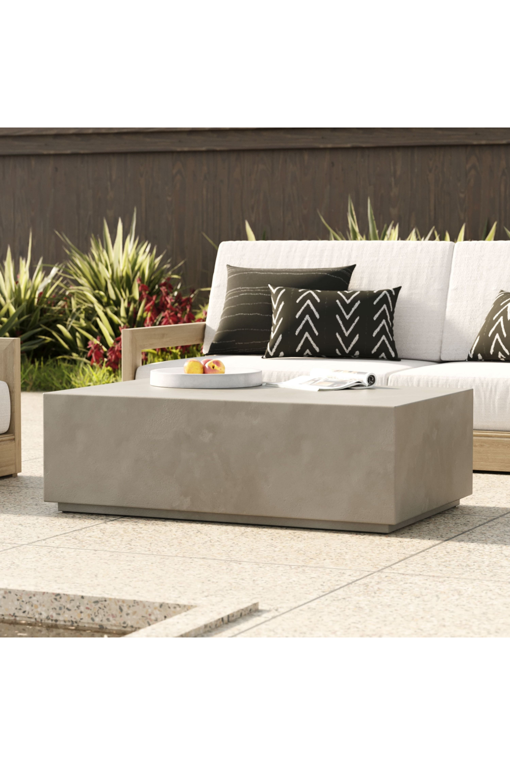 Terrazzo Concrete Coffee Table | OROA Modern Fresno | Oroa.com