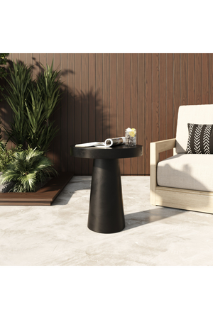Concrete Pedestal End Table | OROA Modern Desoto | Oroa.com