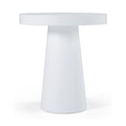 Concrete Pedestal End Table | OROA Modern Desoto