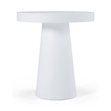 Concrete Pedestal End Table | OROA Modern Desoto