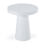 Concrete Pedestal End Table | OROA Modern Desoto