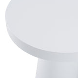 Concrete Pedestal End Table | OROA Modern Desoto