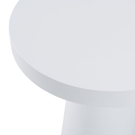 Concrete Pedestal End Table | OROA Modern Desoto