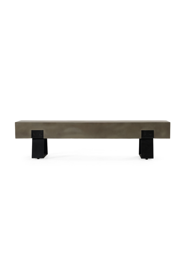 Gray Concrete Bench | OROA Modern Haring | Oroa.com