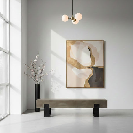 Gray Concrete Bench | OROA Modern Haring | Oroa.com