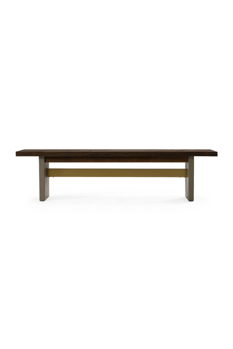 Gray Concrete Dining Bench | OROA Modern June | Oroa.com