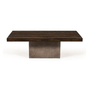 Modern European furniture - Oak & Concrete Coffee Table - www.oroa.com