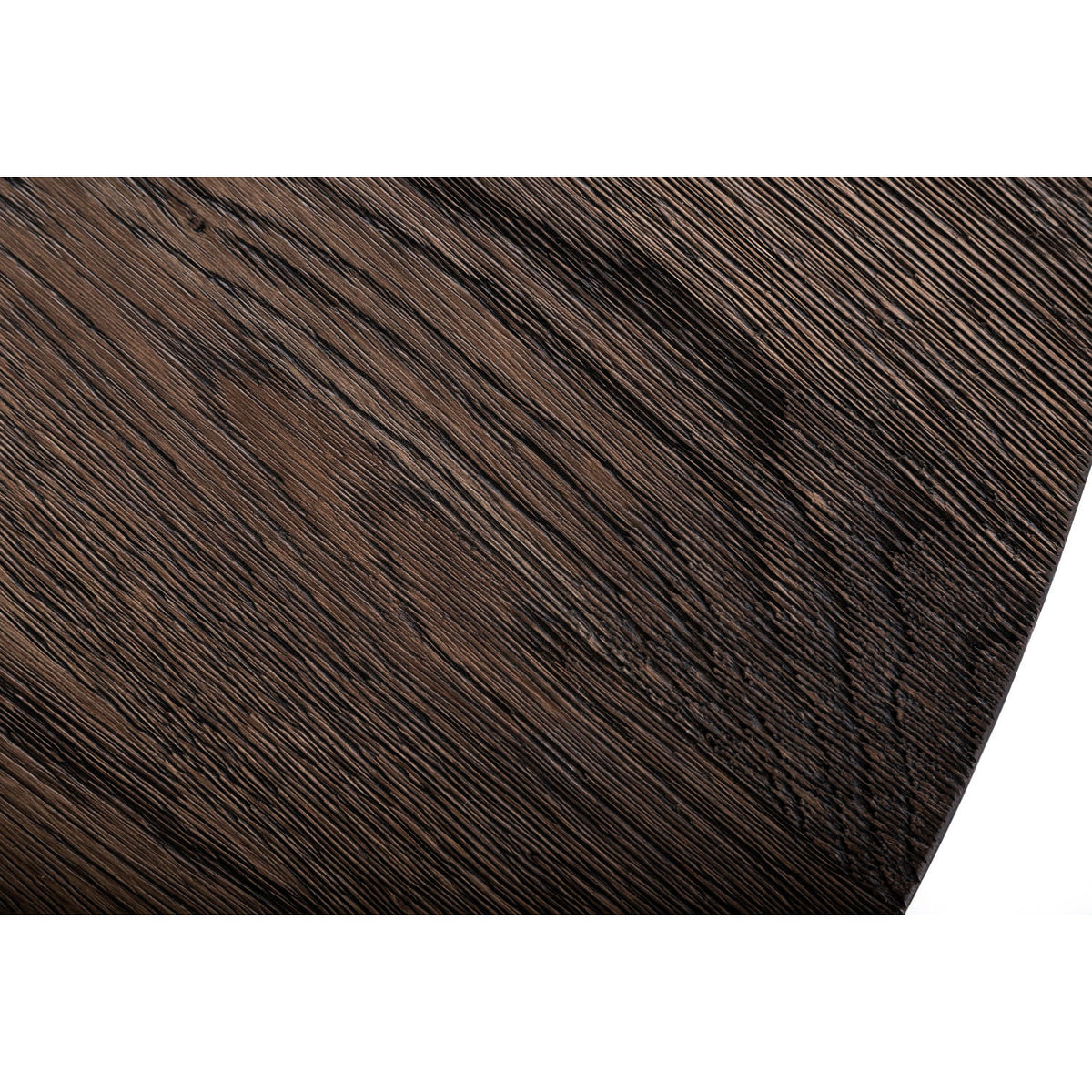 Round Oak & Concrete Dining Table | OROA Modern Renzo