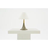 Concrete & Oak Table Lamp | OROA Modern Nunez