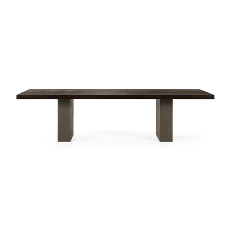 Oak & Concrete Dining Table - OROA Modern Renzo - view 16