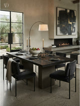 Oak & Concrete Dining Table | OROA Modern Renzo