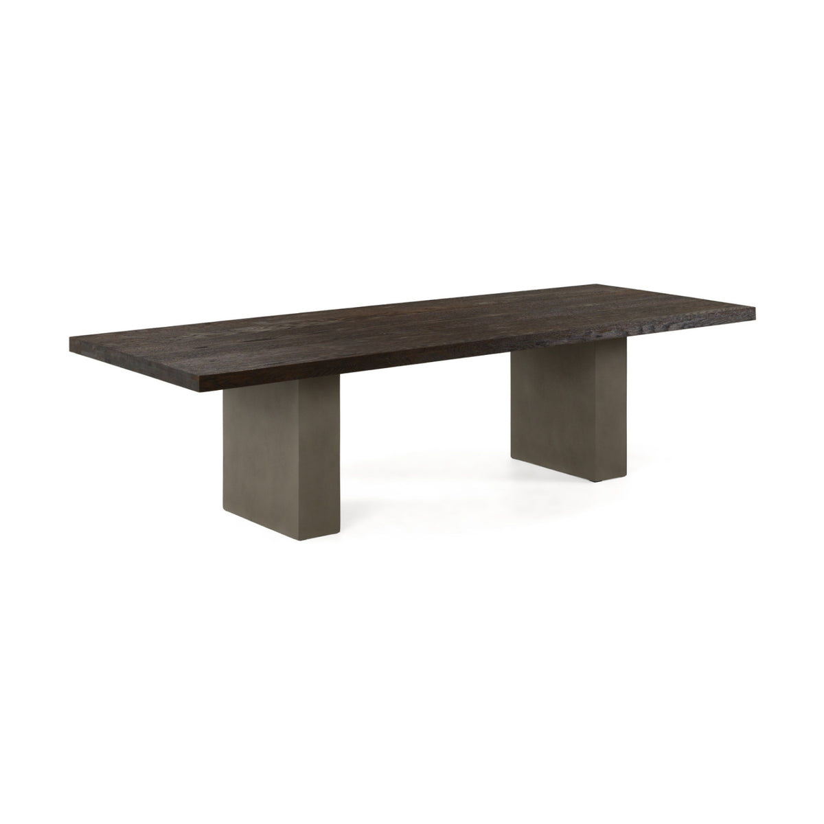 Oak & Concrete Dining Table | OROA Modern Renzo