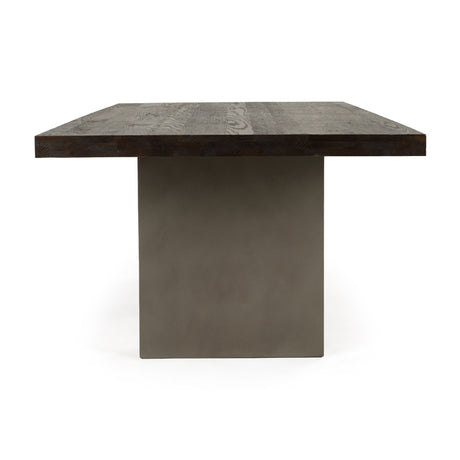 Oak & Concrete Dining Table - OROA Modern Renzo - view 20