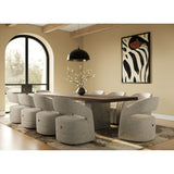 Oak & Concrete Dining Table | OROA Modern Renzo