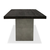 Oak & Concrete Dining Table | OROA Modern Renzo