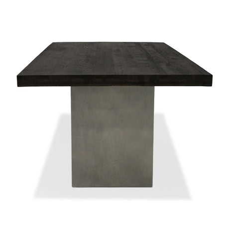 Oak & Concrete Dining Table - OROA Modern Renzo - view 5
