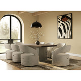 Oak & Concrete Dining Table | OROA Modern Renzo