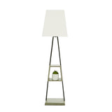 Black Metal Frame Floor Lamp | OROA Modern Cortez