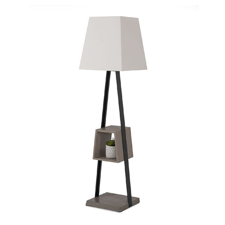 Black Metal Frame Floor Lamp | OROA Modern Cortez
