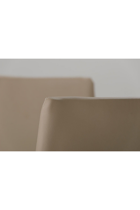Gray Vegan Leather Dining Chairs (2) | OROA Modern Hyla | Oroa.com