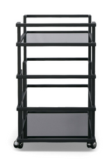 Black Stainless Steel Wine Rack | OROA Modern Deakin | Oroa.com