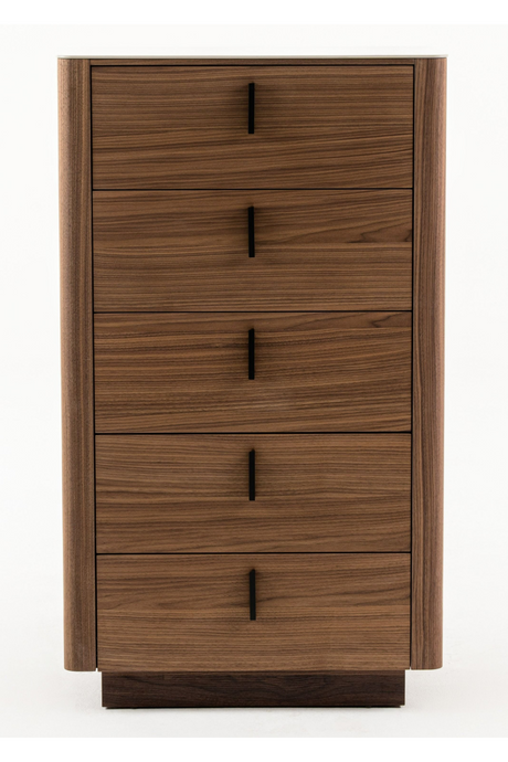 5-Drawer Walnut Chest | OROA Modern Chelton Oroa.com
