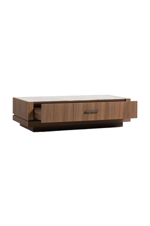 1-Drawer Walnut Coffee Table | OROA Modern Bailey | Oroa.com