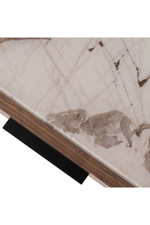 1-Drawer Walnut Coffee Table | OROA Modern Bailey | Oroa.com