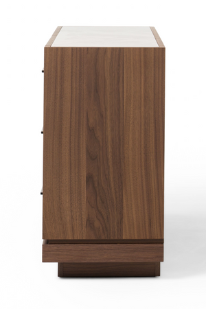 6-Drawer Walnut Dresser | OROA Modern Bailey | Oroa.com