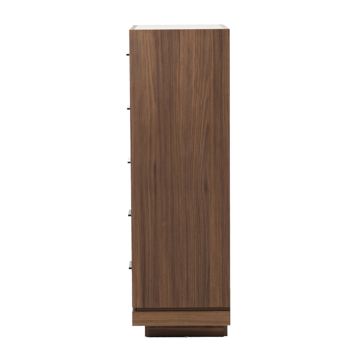 Modern European furniture - 5-Drawer Walnut Chest - www.oroa.com