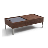 Wooden Sliding Coffee Table | OROA Modern Gunnar