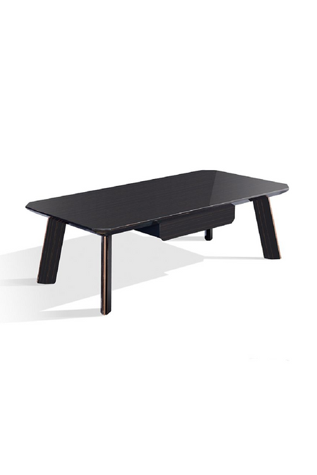 1-Drawer Ebony Coffee Table | OROA Modern Chadwick | Oroa.com